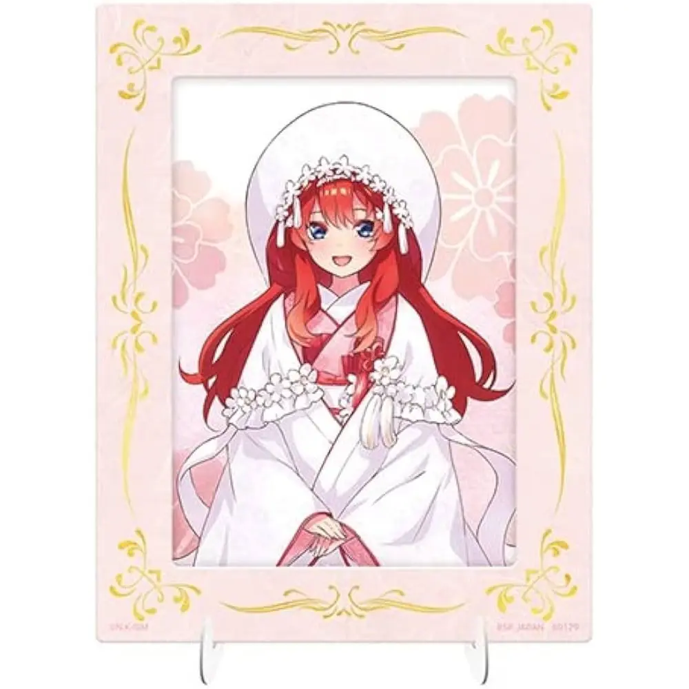 Ichiban Kuji Movie Quintessential Bride ~ Happiness Knot ~ L Prize Frame Stand Itsuki Nakano 130mm - 170mm